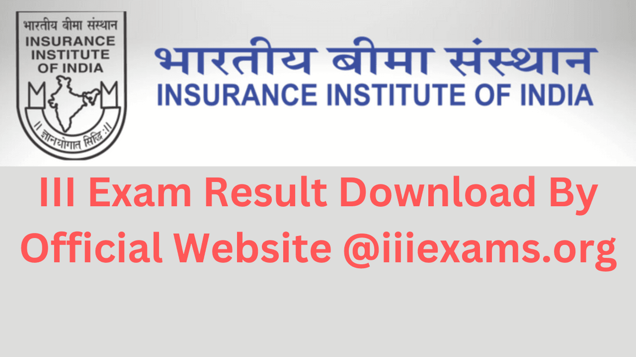 III Exam Result Download